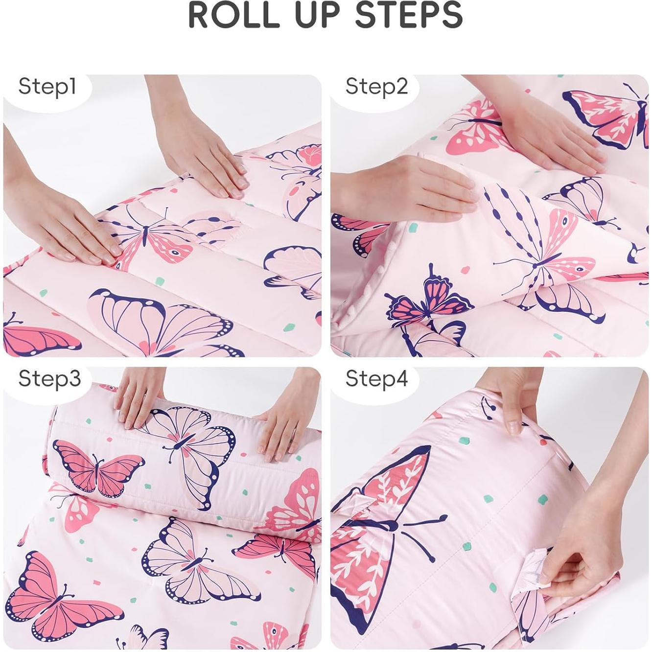 Manta de Siesta para Niños David Mariposa 127x51cm