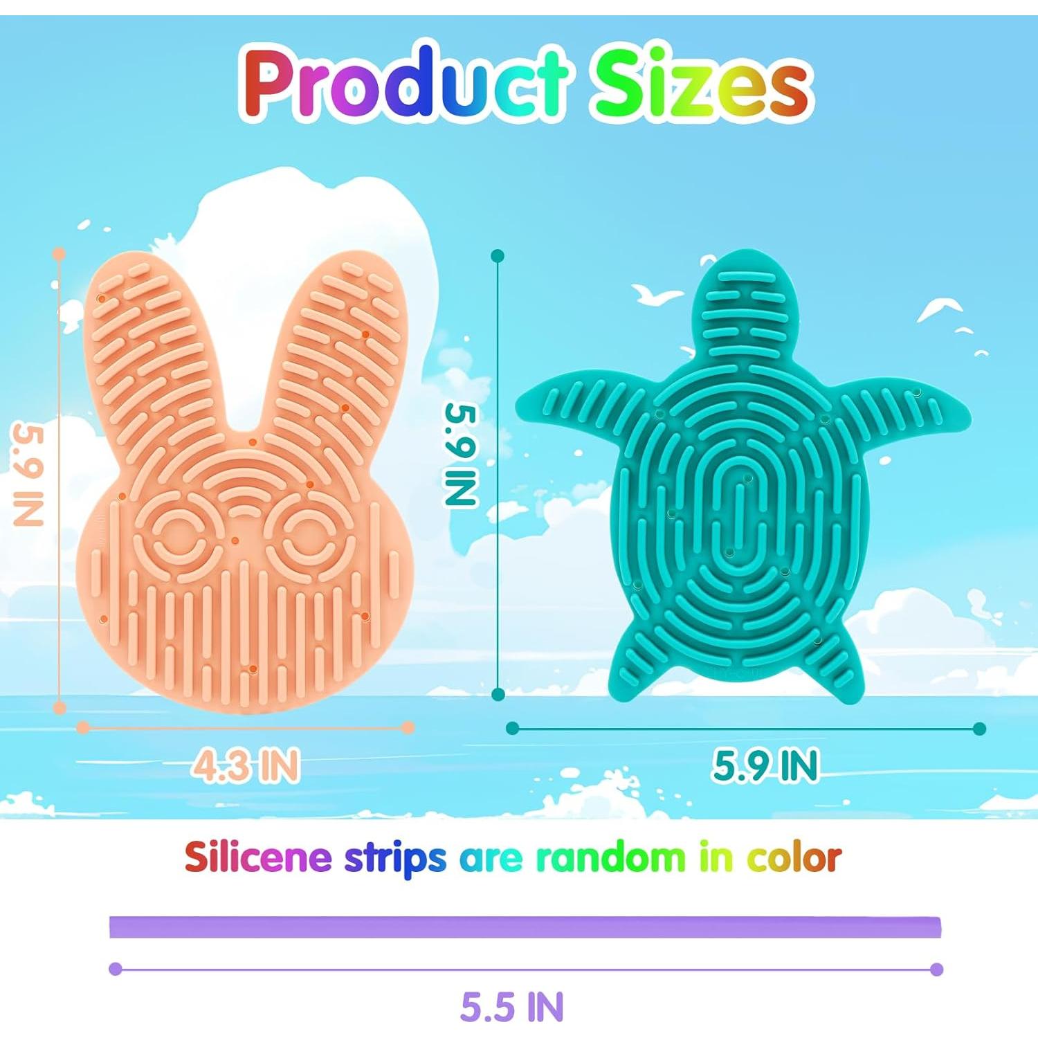 Juego de Tablero Sensorial Doble Cara Nuohua 2 Piezas 14.99x10.67cm