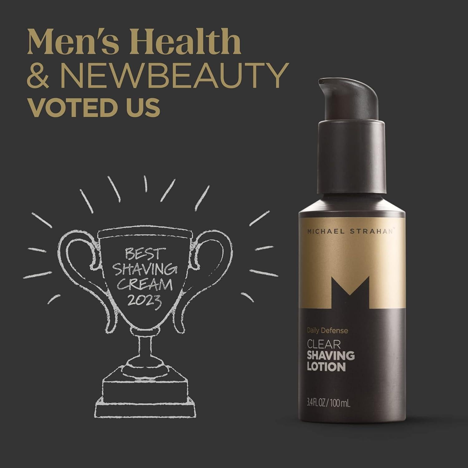 Loción de Afeitar Michael Strahan 100 ml - Piel Seca y Sensible