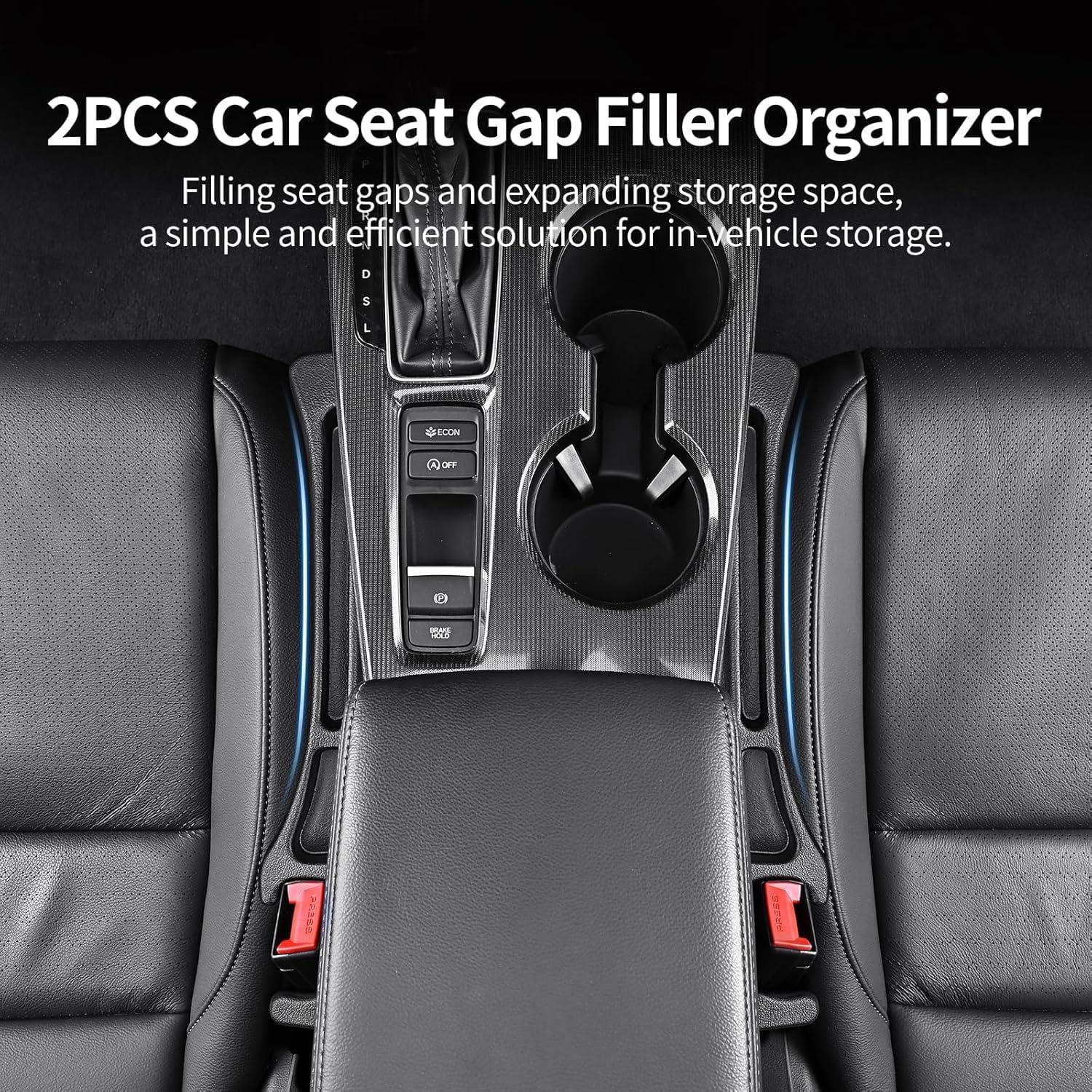 Paquete de 2 Organizadores de Relleno Espacio Asientos Coche NSNIBEIGE