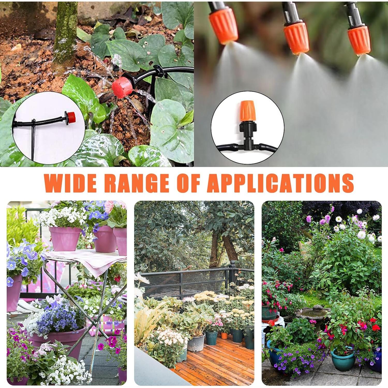 Sistema de Riego por Goteo Qweilian 50.29m Ahorro de Agua