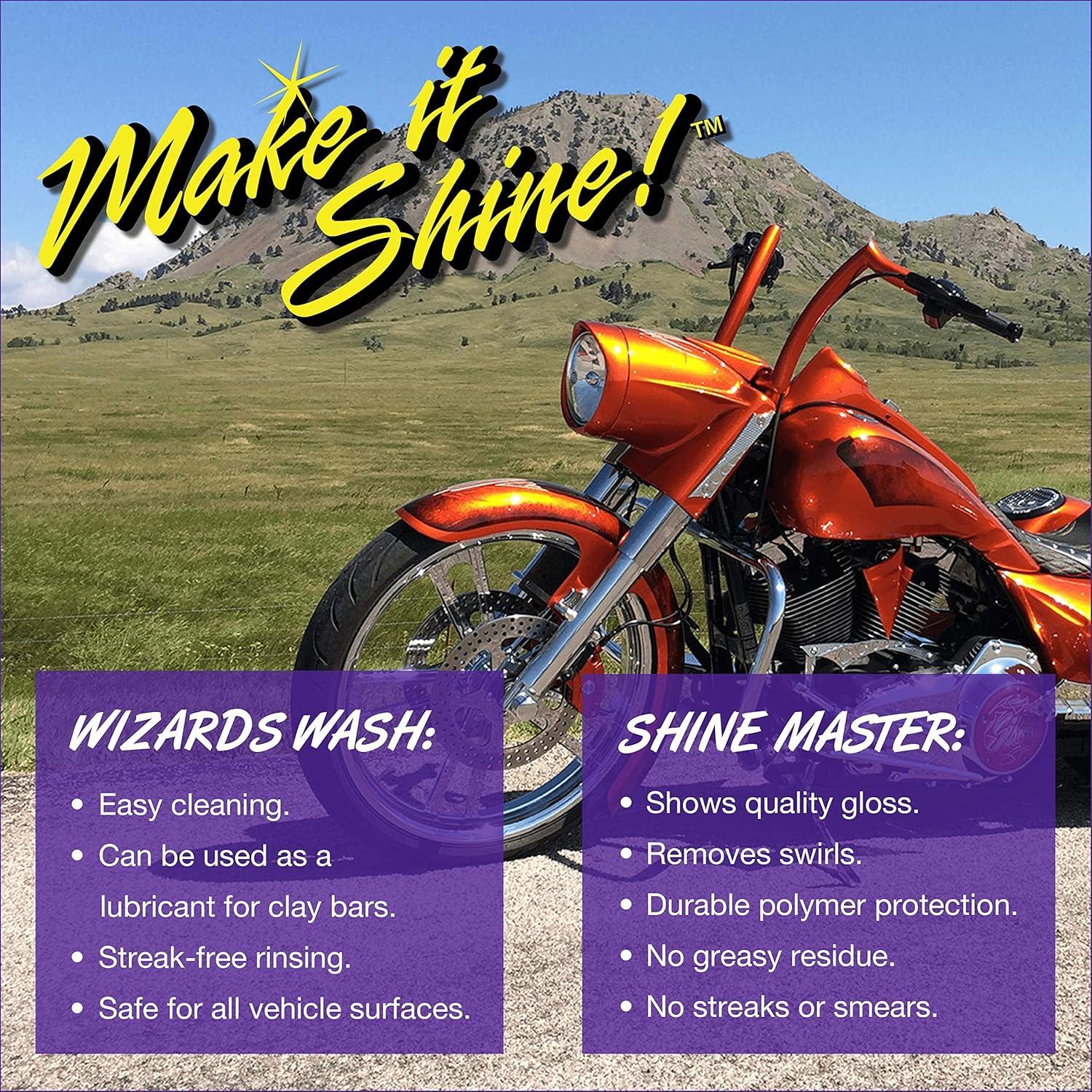 Kit de Detalle de Autos Wizards 7 Piezas - Limpieza Premium