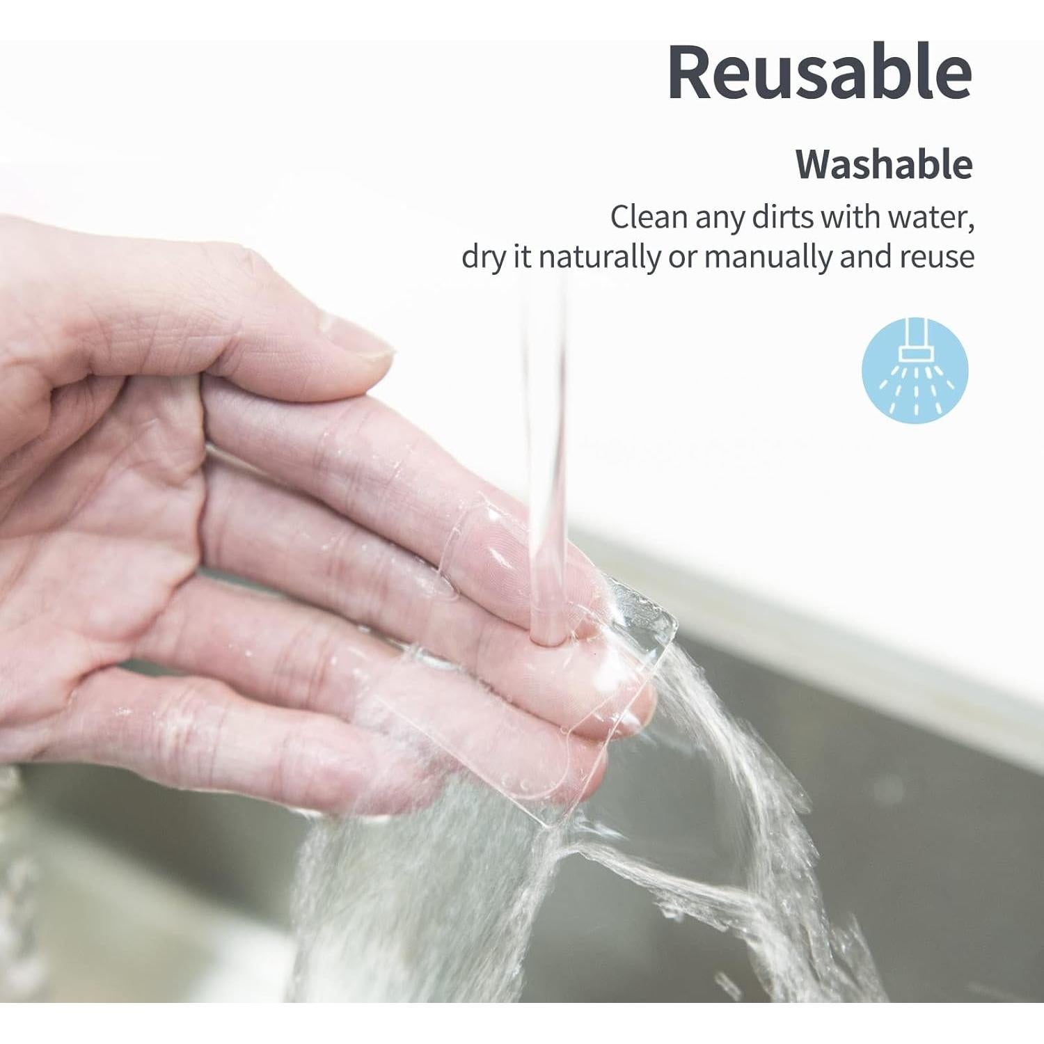 Cinta Adhesiva Doble Cara Art3d 96 Piezas 3.05cm x 3.05cm