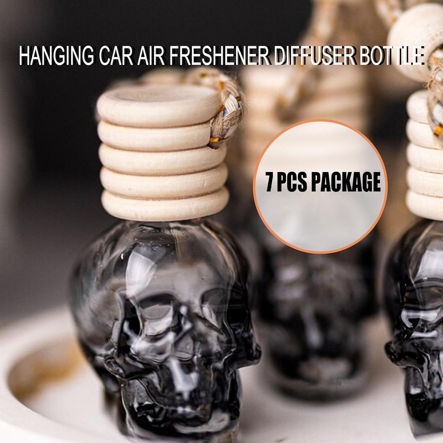 7 Botellas de Vidrio Difusor Aromaterapia Auto MINELEVEN 8ml