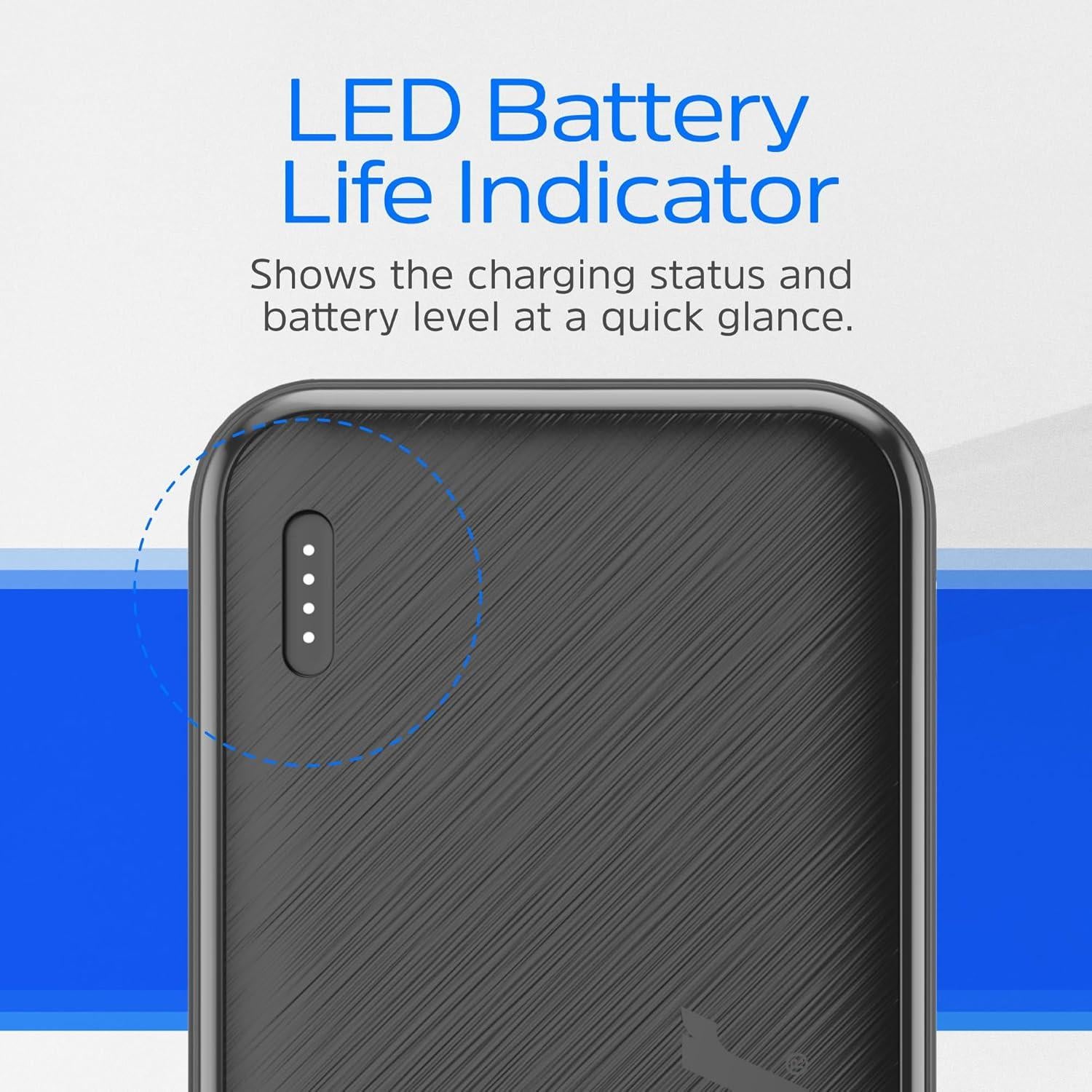 Cargador Portátil Energizer 10000mAh Carga Rápida 22.5W