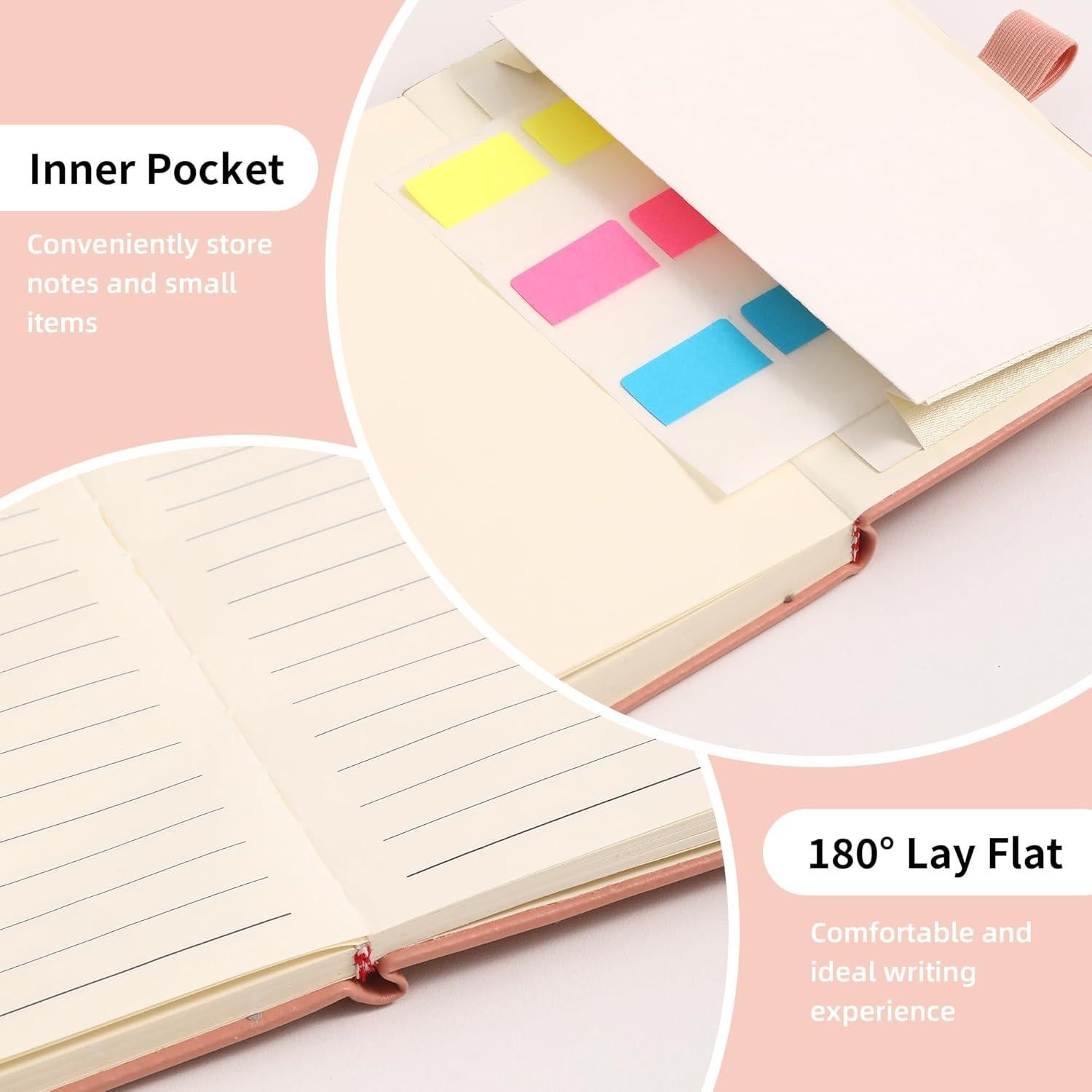 Cuadernos de Bolsillo BOBO RABBIT 3 Paquete Tapa Dura A6