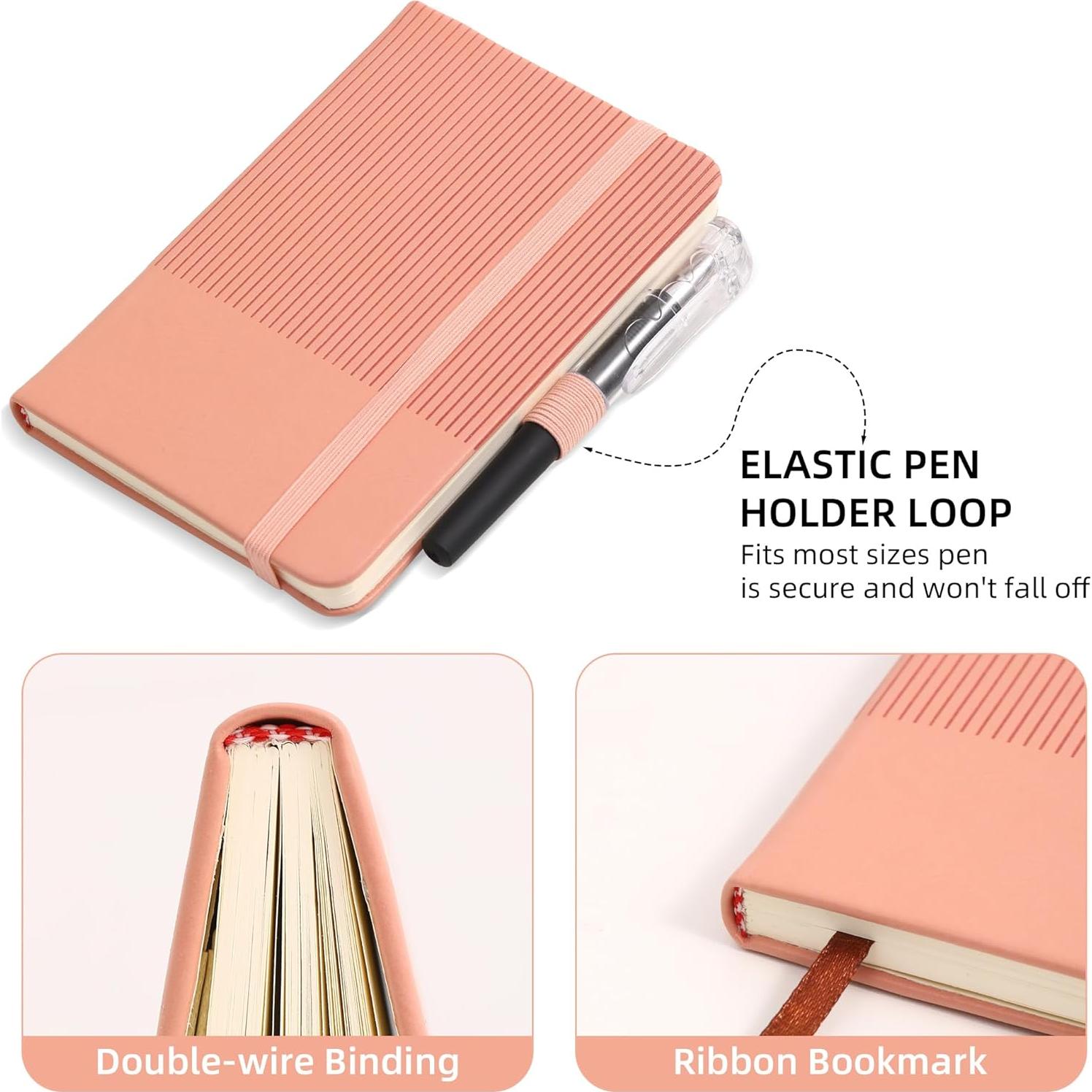 Cuadernos de Bolsillo BOBO RABBIT 3 Paquete Tapa Dura A6