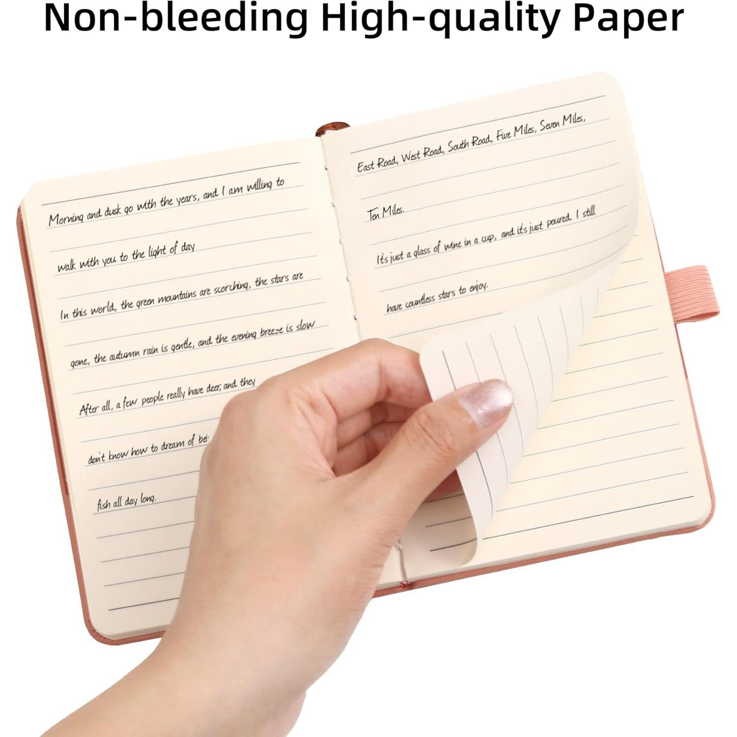 Cuadernos de Bolsillo BOBO RABBIT 3 Paquete Tapa Dura A6