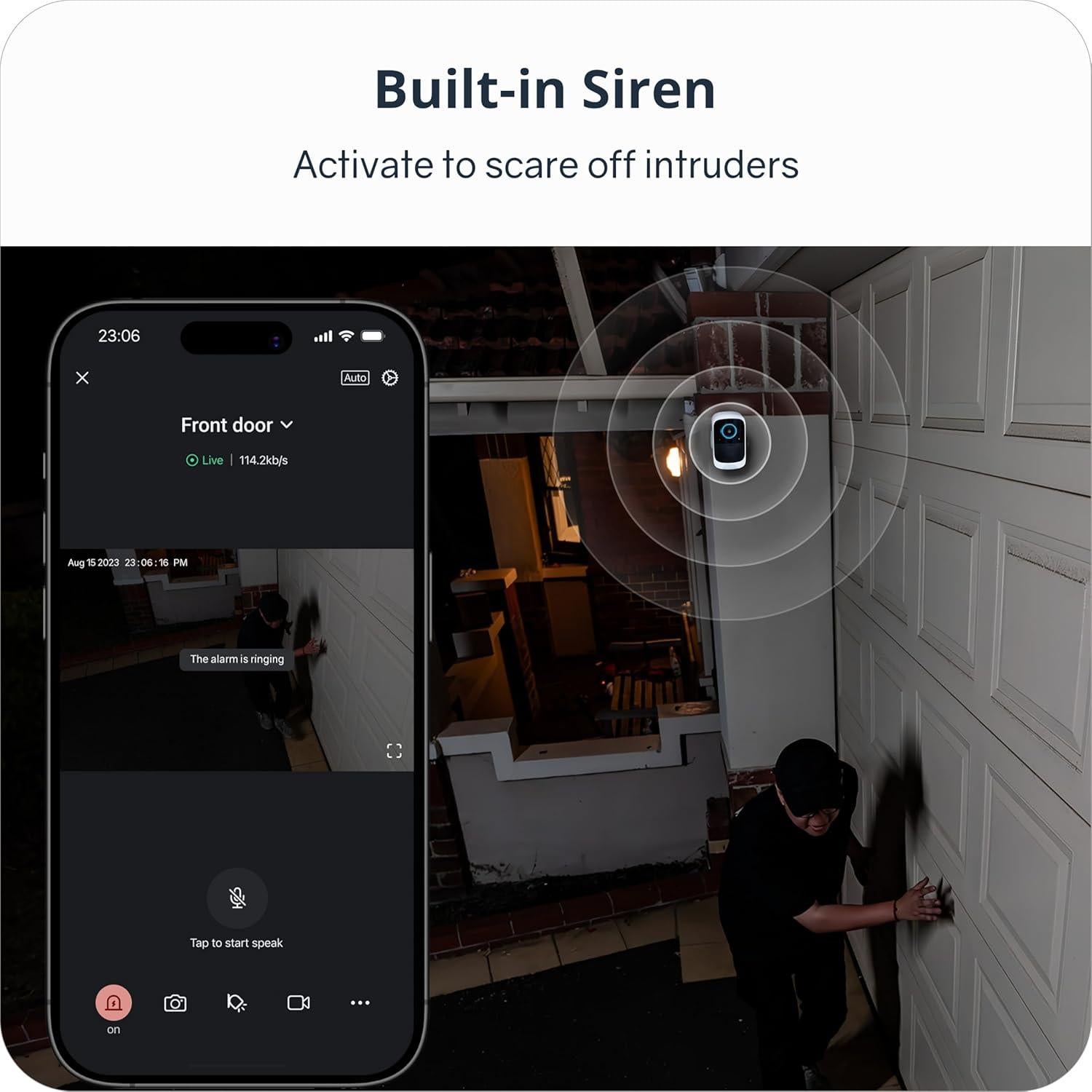 Cámaras de Seguridad Inalámbricas 4K Safemo con IA y Solar