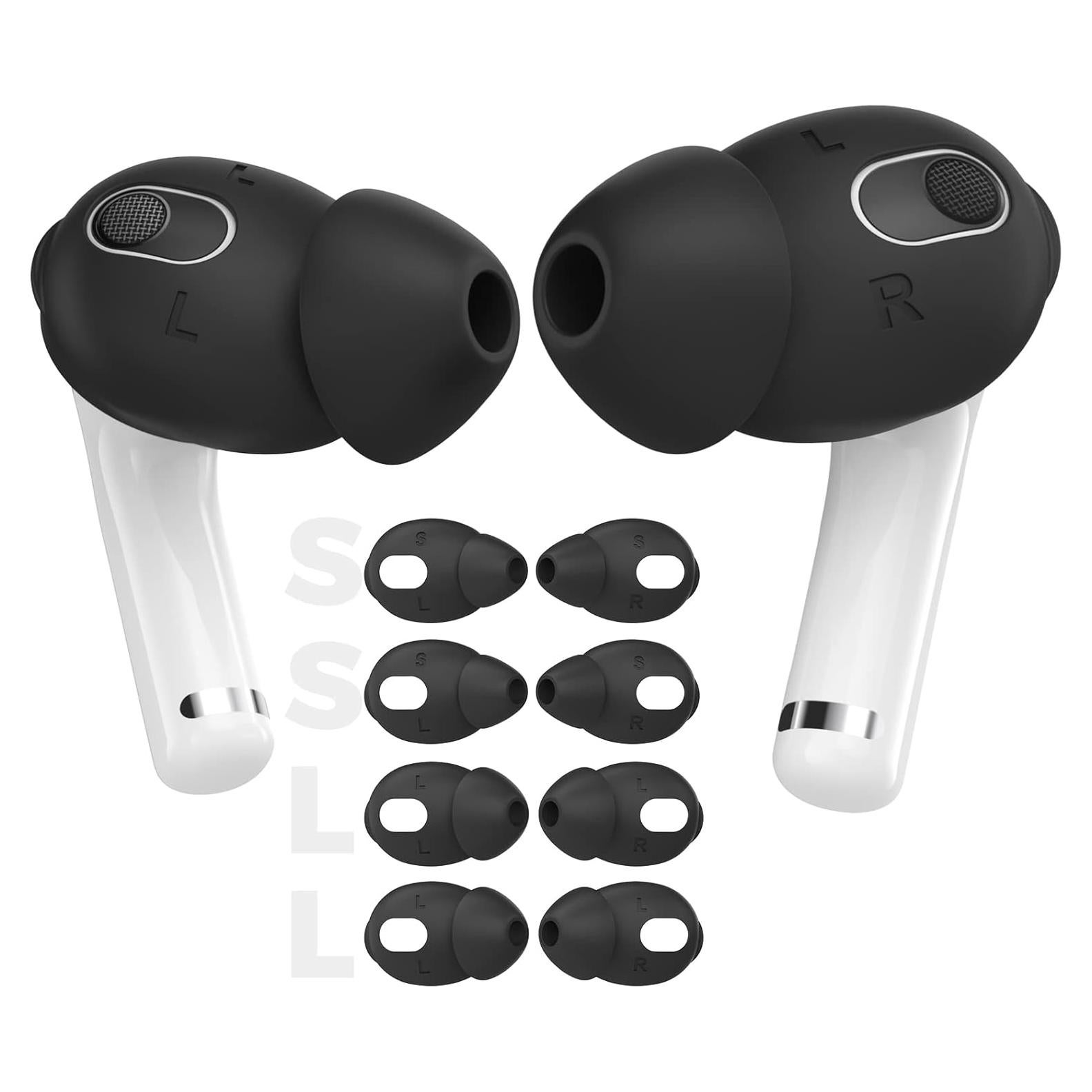Tapones para Oídos de Silicona AhaStyle para AirPods 3 - 4 Pares