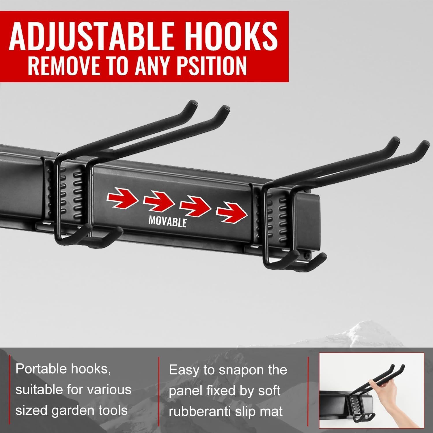 Soporte de Almacenamiento de Herramientas Aking Ace 159kg Negro