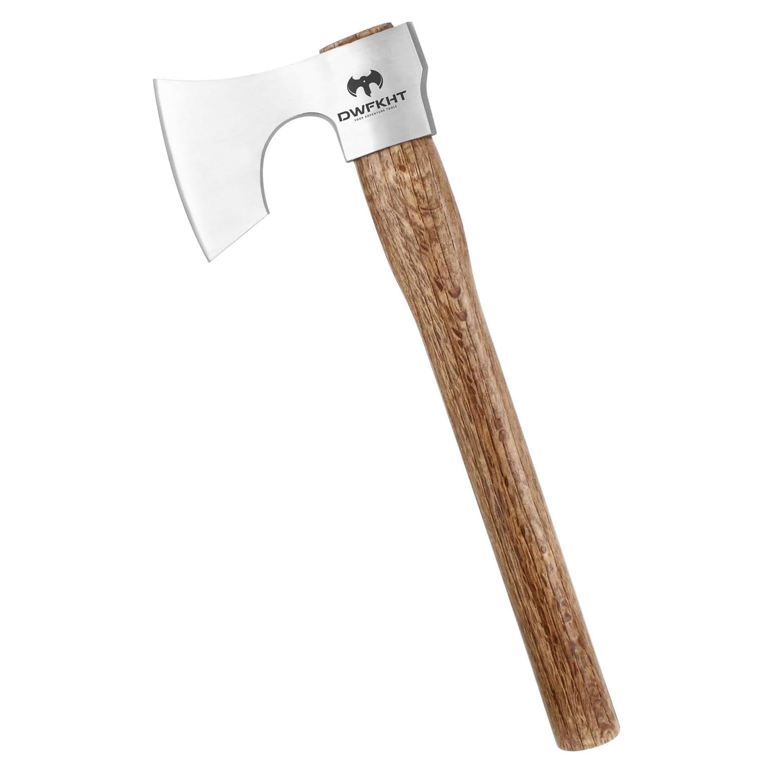 Hacha de Lanzamiento DWFKHT 41.91 cm Acero 1065 Mango Madera