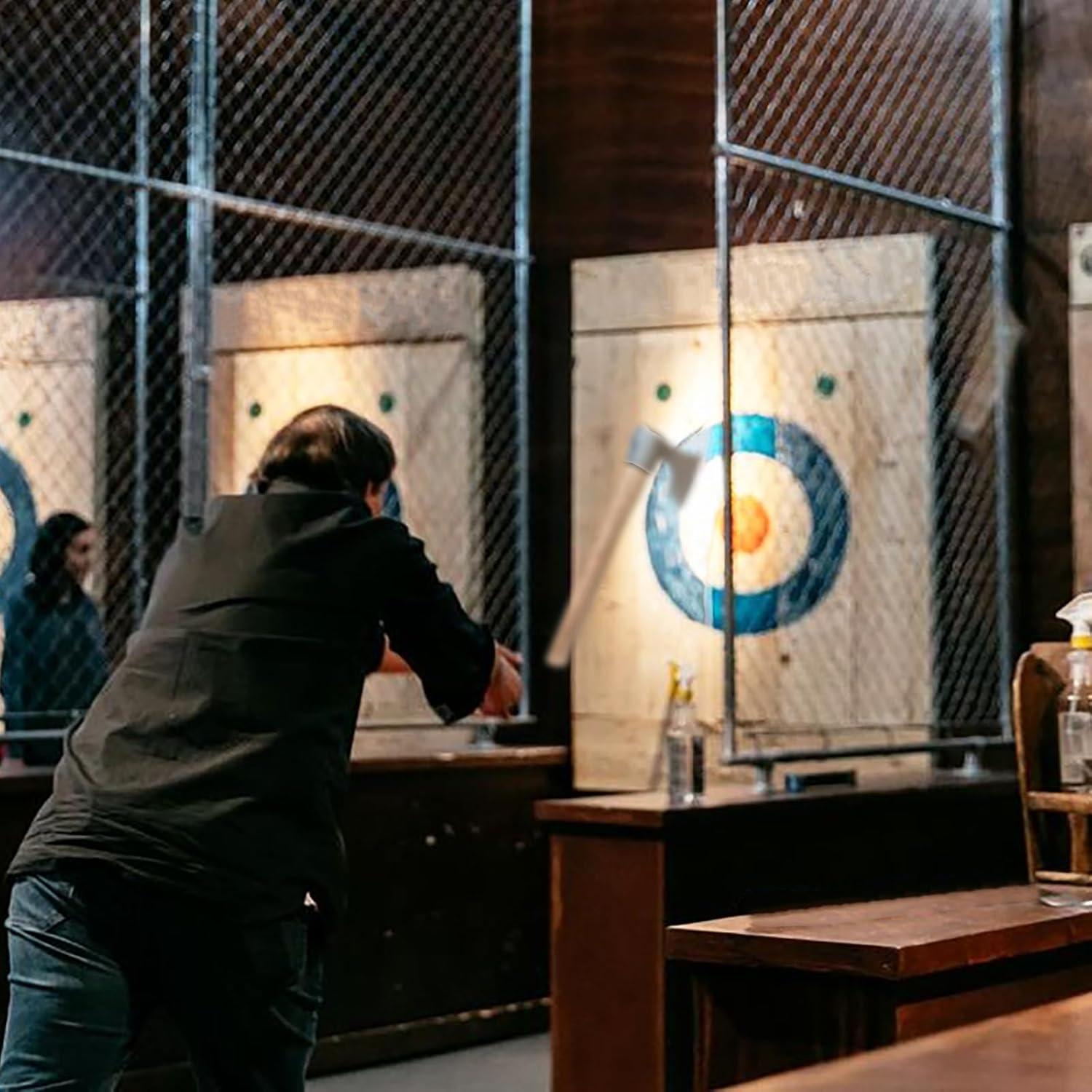 Hacha de Lanzamiento DWFKHT 41.91 cm Acero 1065 Mango Madera