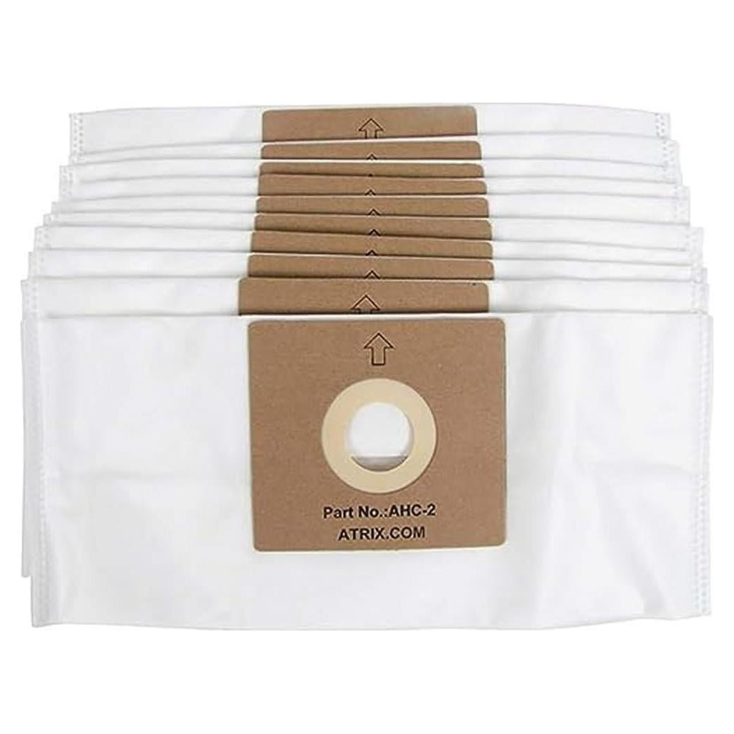 Bolsas de Filtro HEPA Atrix AHC-2 para Aspiradora Turbo Roja - 10 Unidades