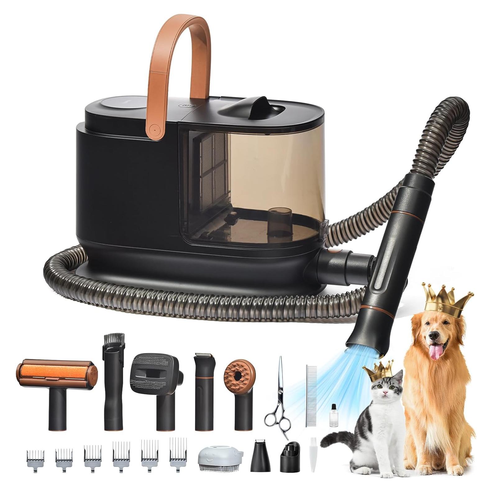 Aspiradora para Mascotas Bunfly S2, 13000Pa, 3.5L, 16 Herramientas