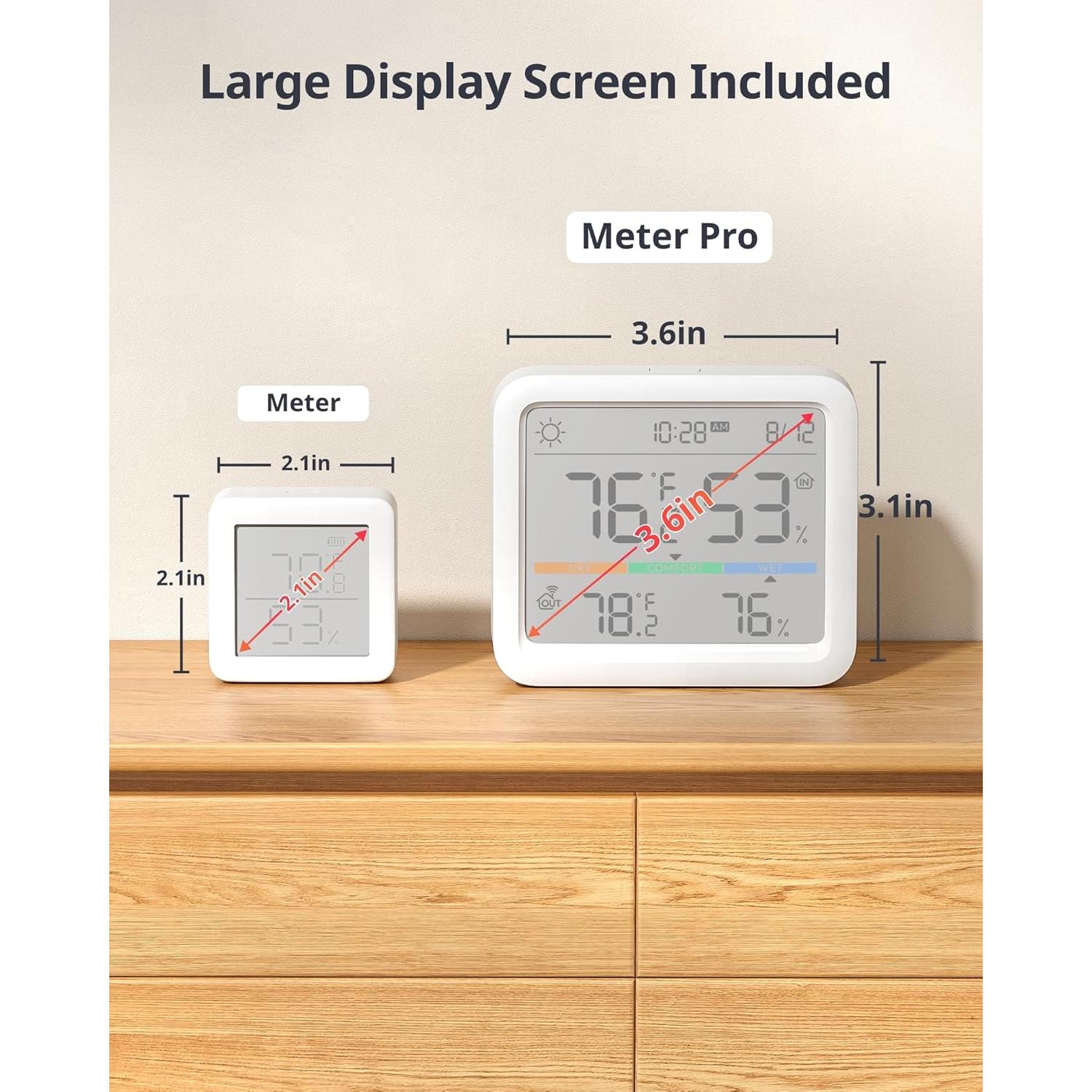 SwitchBot Medidor Pro Temperatura y Humedad Bluetooth