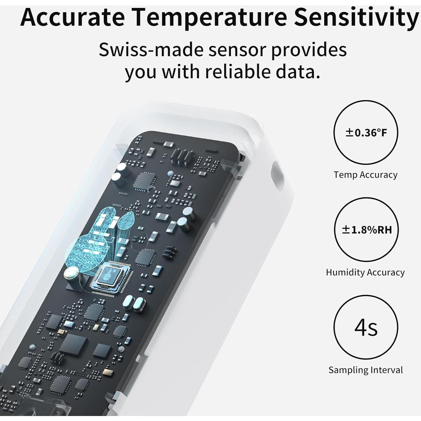 SwitchBot Medidor Pro Temperatura y Humedad Bluetooth