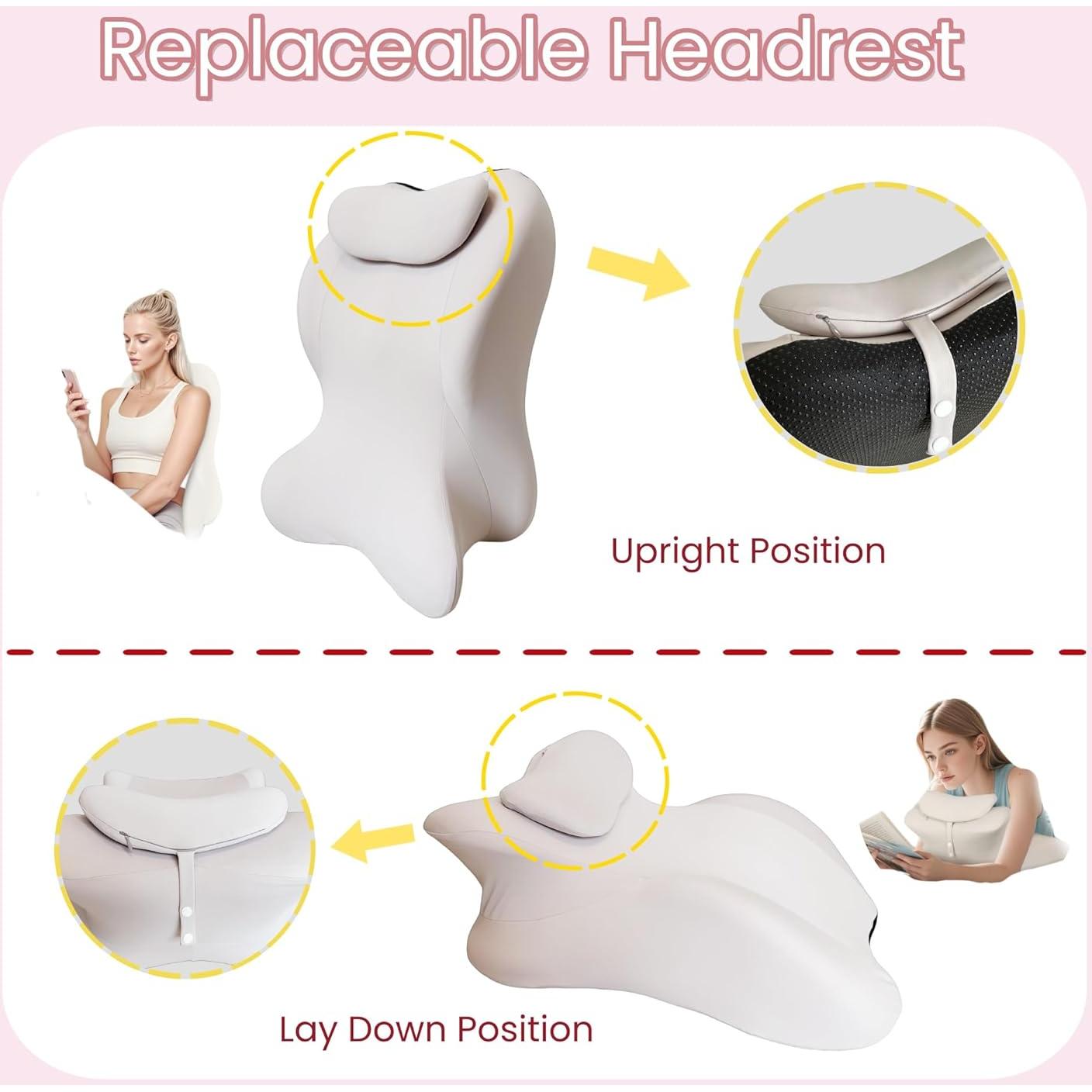 Almohada Ergonómica Triangular SKYTRAX COMF - Espuma Viscoelástica