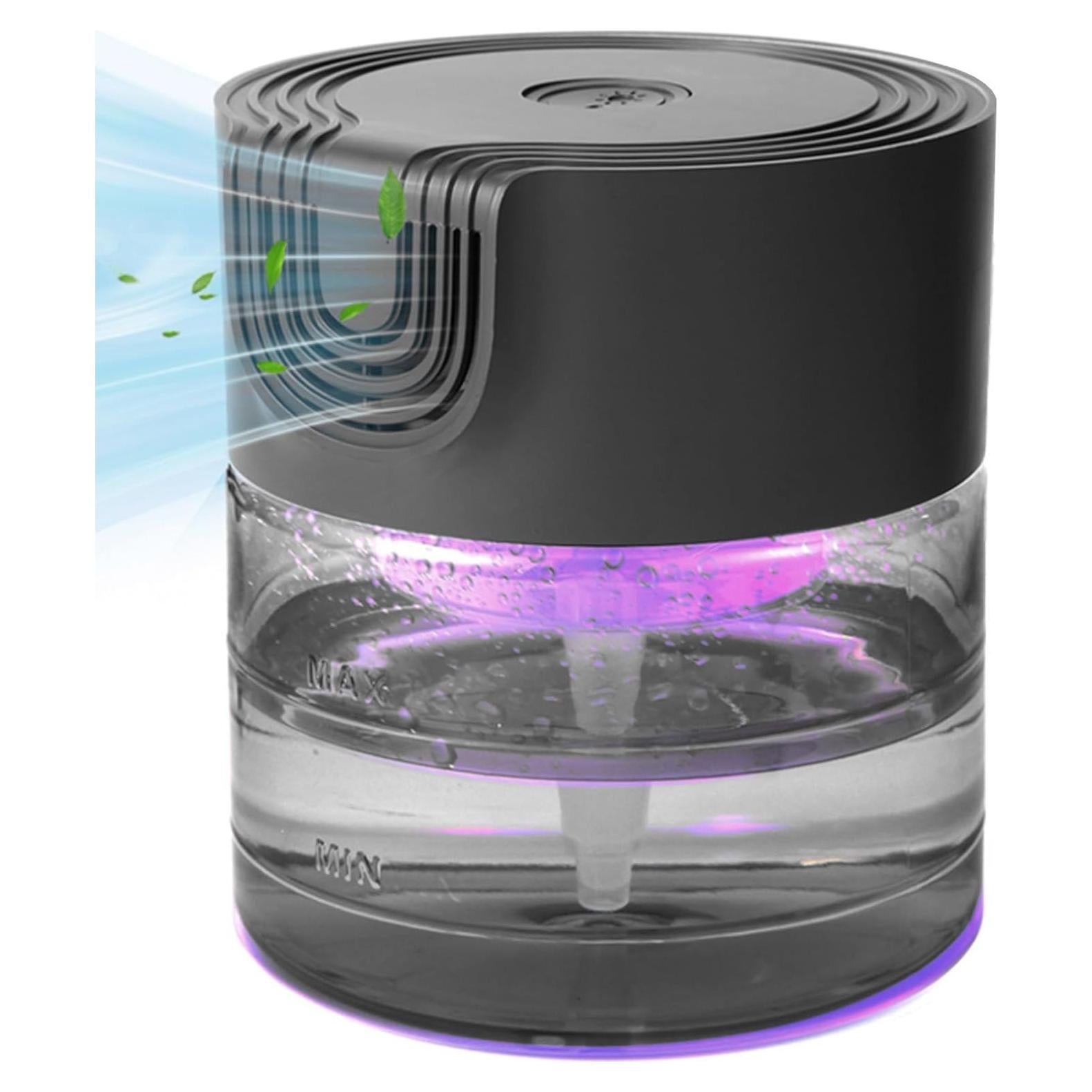 Purificador de Aire de Agua Oxyvana Gris 1300ml Silencioso