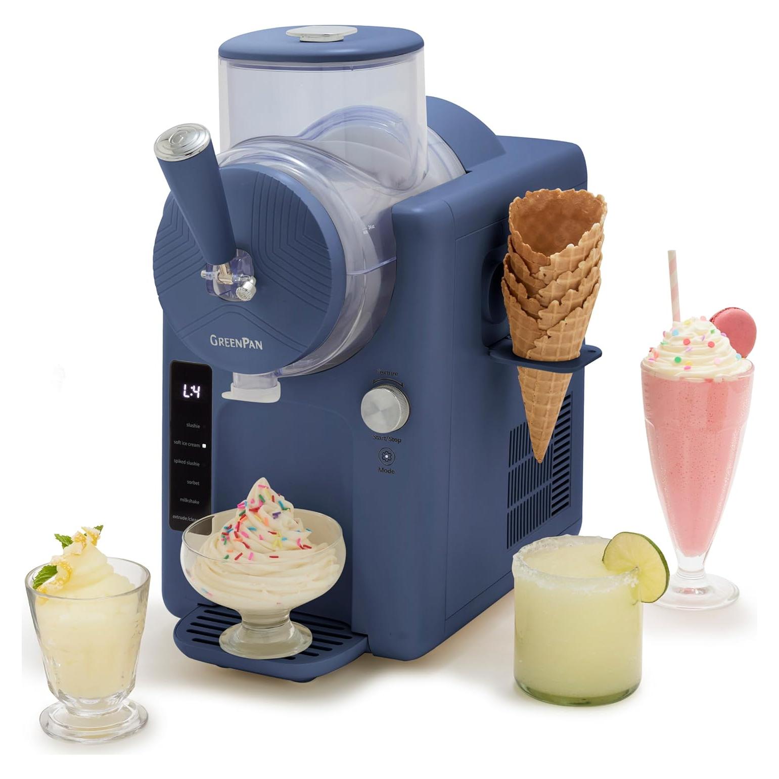 Máquina de Helados GreenPan Frost 15-en-1 1.89L Azul Berrie