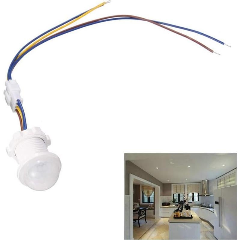 Sensor de Movimiento Gigicloud 85-265V Infrarrojo 4-6m