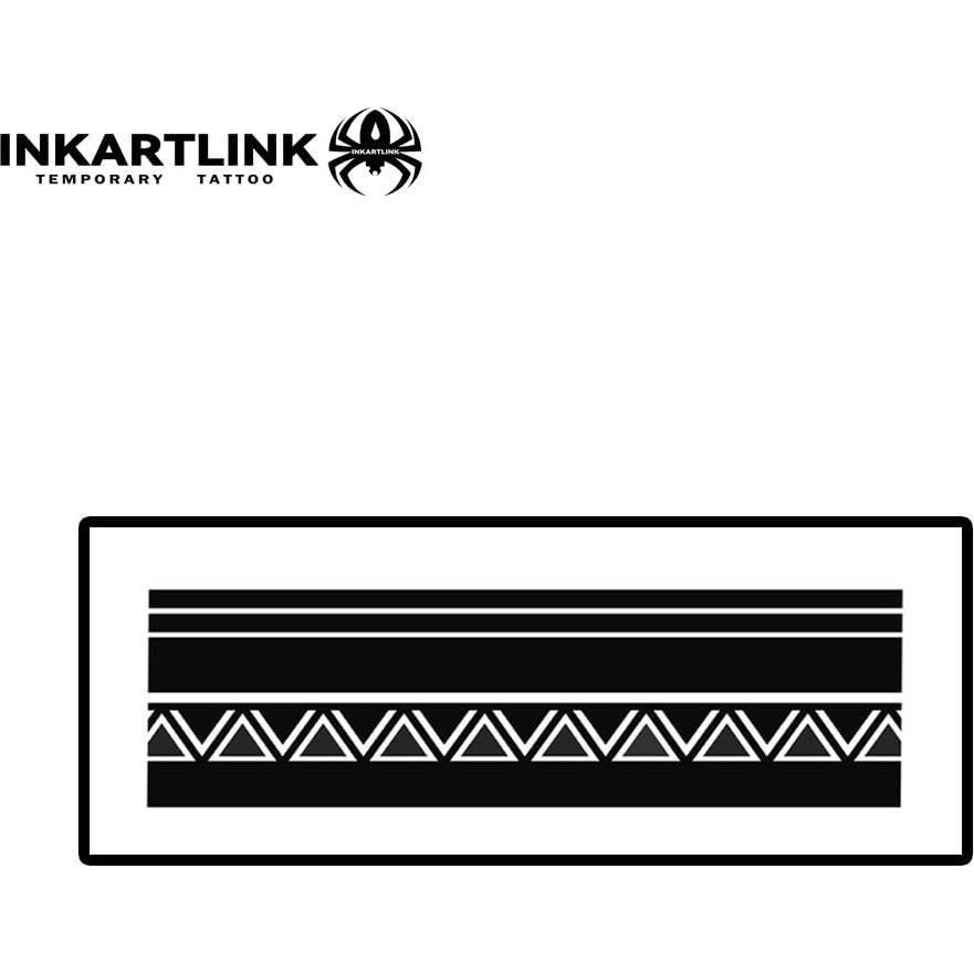 Tatuajes Temporales Realistas INKARTLINK Brazalete 1