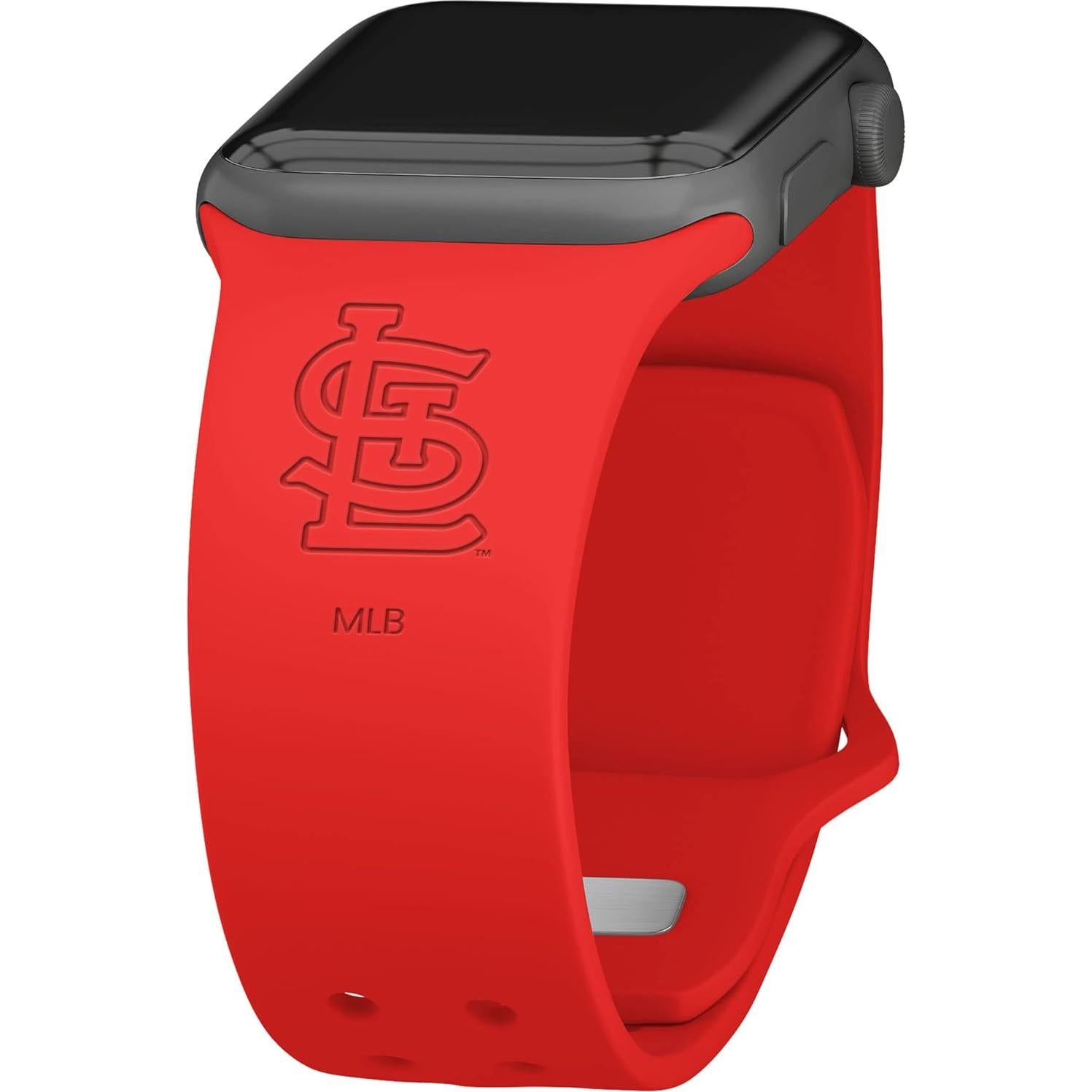 Combo Grabado Game Time St. Louis Cardinals para Apple Watch 42-45mm