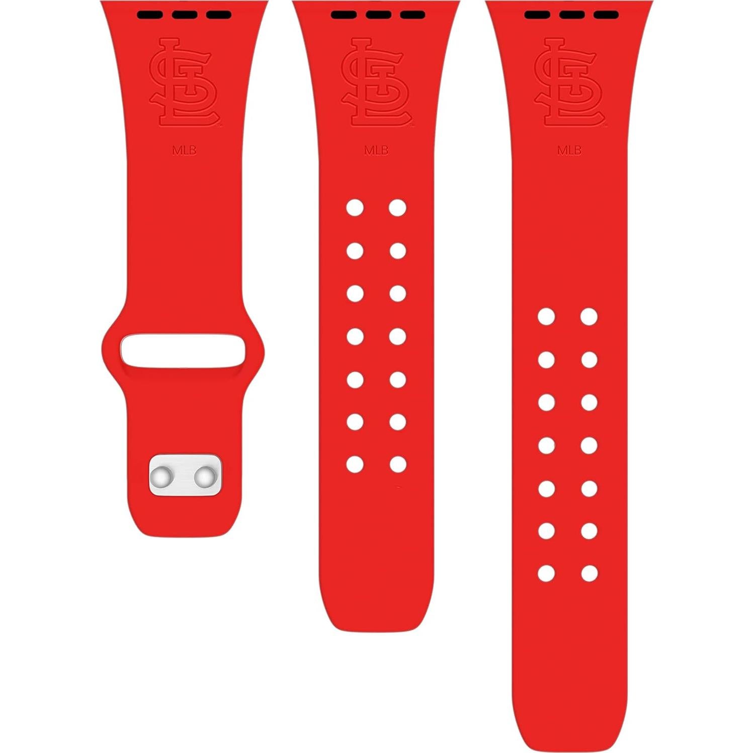 Combo Grabado Game Time St. Louis Cardinals para Apple Watch 42-45mm