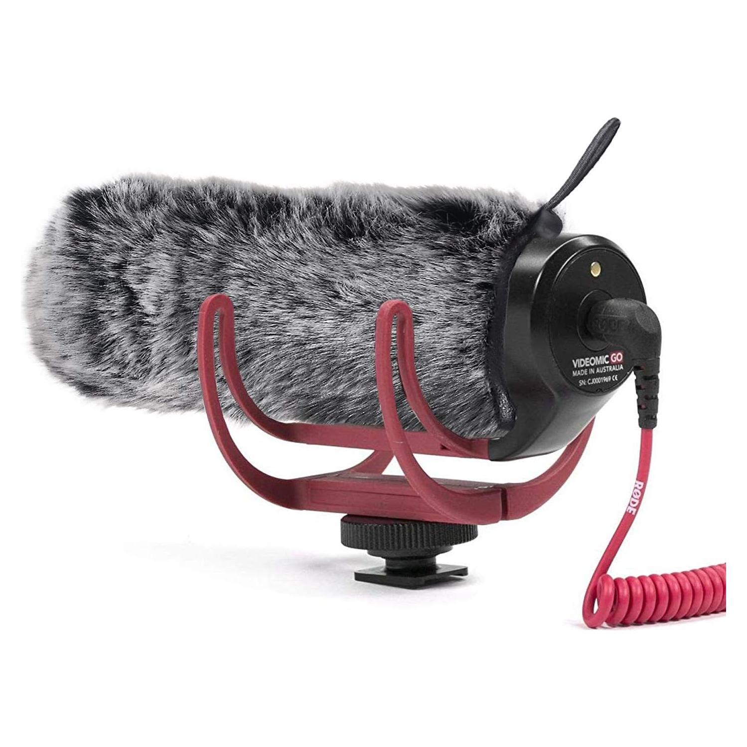 Windscreen Deadcat para Micrófono Rode VideoMic GO - Piel Sintética