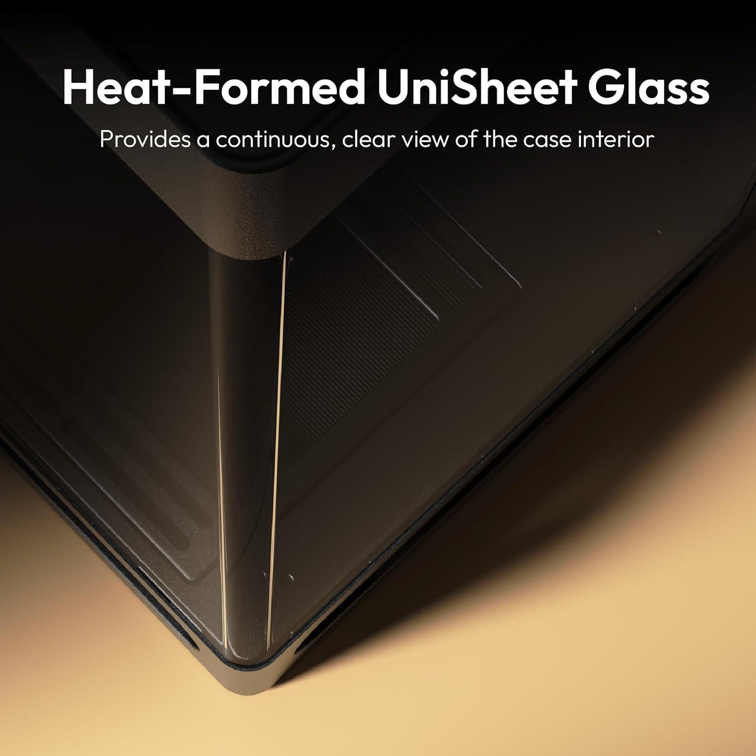 Caja de PC HAVN HS 420 Media Torre ATX Negra con Vidrio Templado