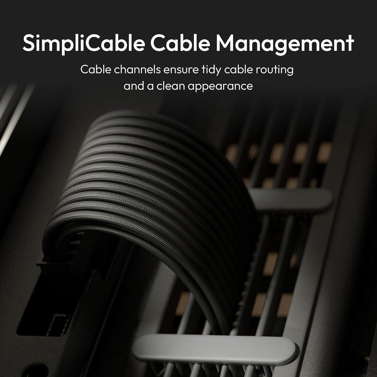 Caja de PC HAVN HS 420 Media Torre ATX Negra con Vidrio Templado