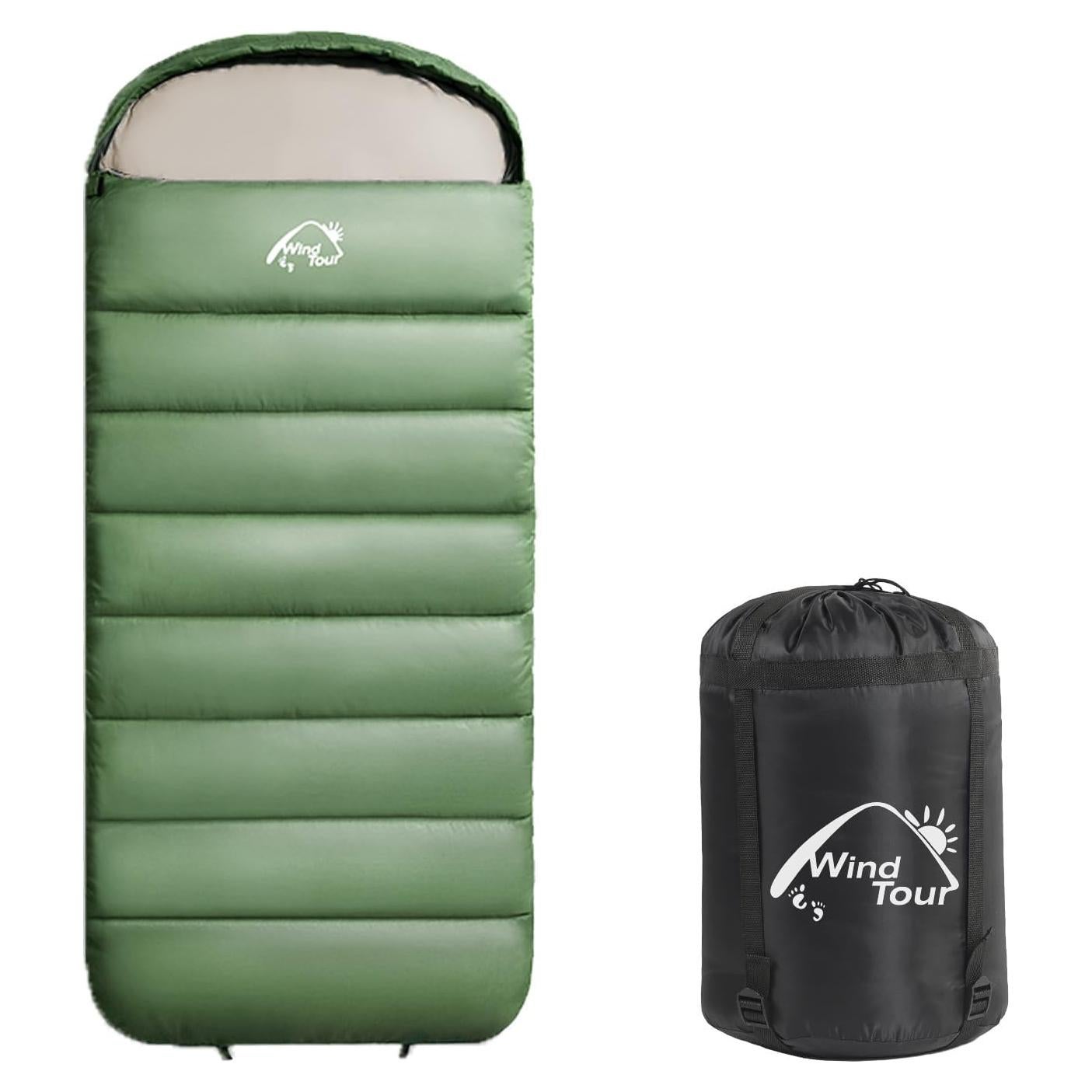 Saco de Dormir Liviano Impermeable Wind Tour 220x100cm