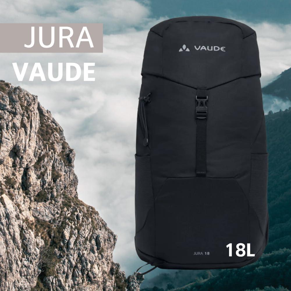 Mochila de Senderismo VAUDE Jura 18L Negra Unisex