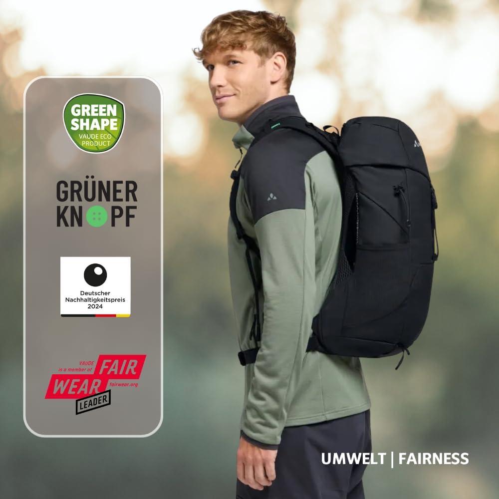 Mochila de Senderismo VAUDE Jura 18L Negra Unisex