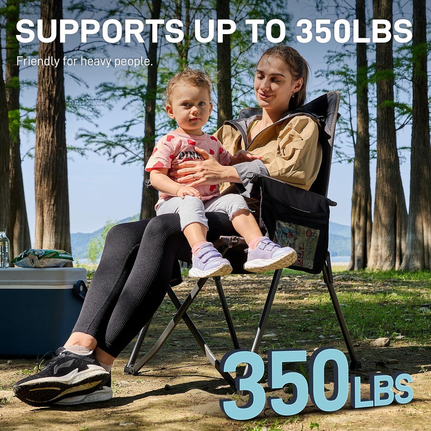 Silla de Camping Reclinable Ever Advanced FC-5022-455 Negra