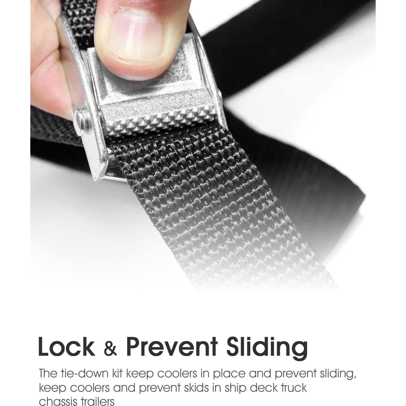 Kit de Sujeción para Enfriadores ALIENSX TD841 - 2 Correas Nylon