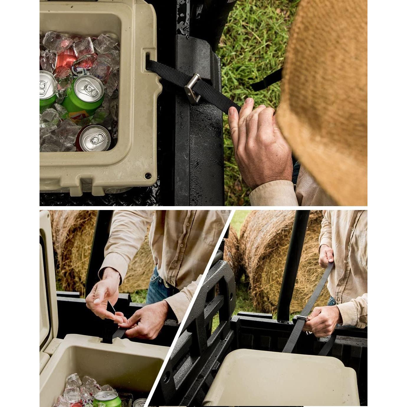 Kit de Sujeción para Enfriadores ALIENSX TD841 - 2 Correas Nylon