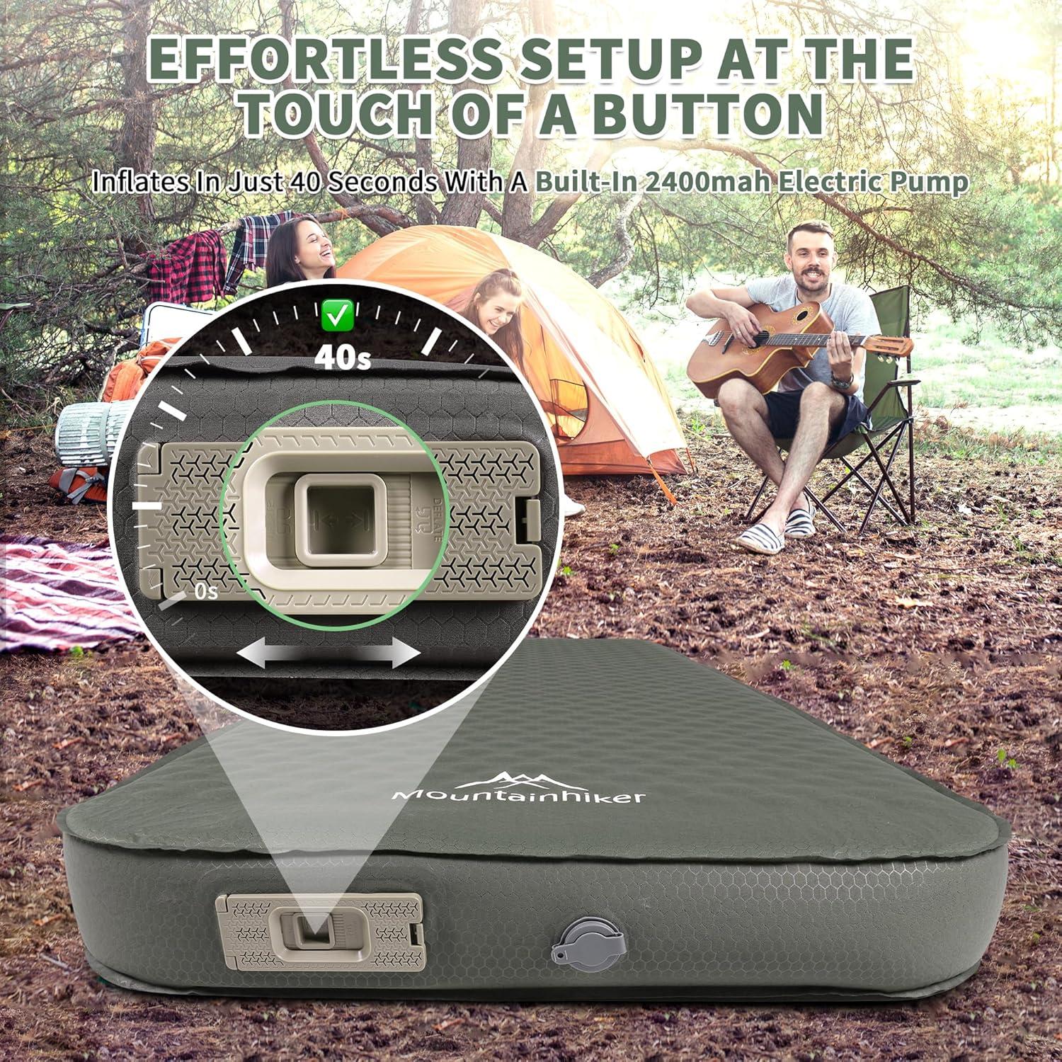 Colchón de Aire Autoinflable ShtNeeg Individual 200x140 cm