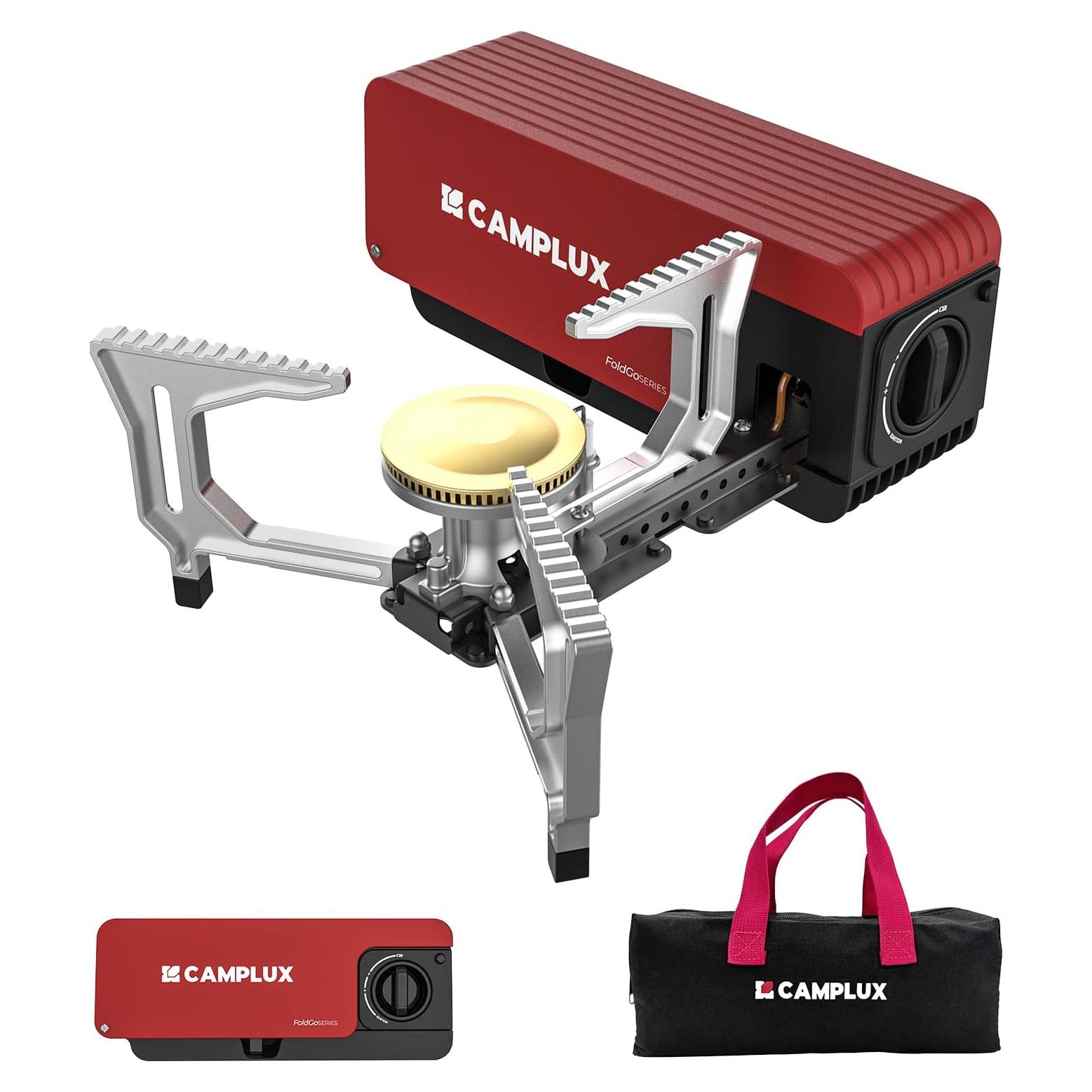 Estufa de Camping Portátil CAMPLUX FG01AR Butano 7500 BTU