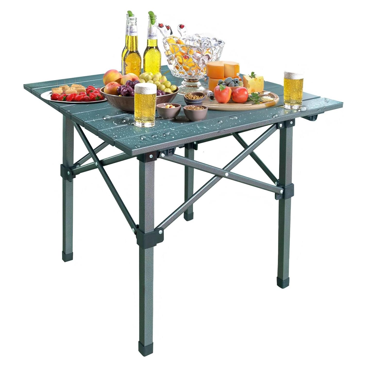 Mesa de Camping Plegable ARMOR CASTLE VF3007 Aluminio 50cm