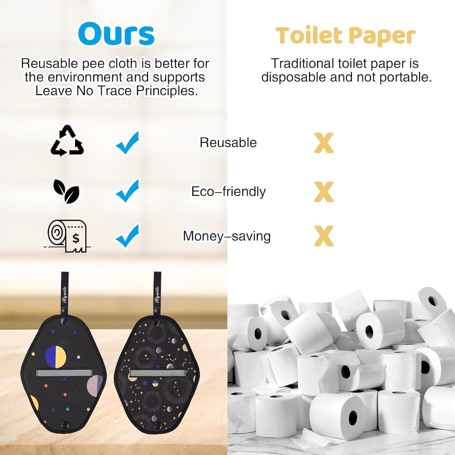 Tela para Orinar Femenina Rquite 2 Pcs Suave y Absorbente