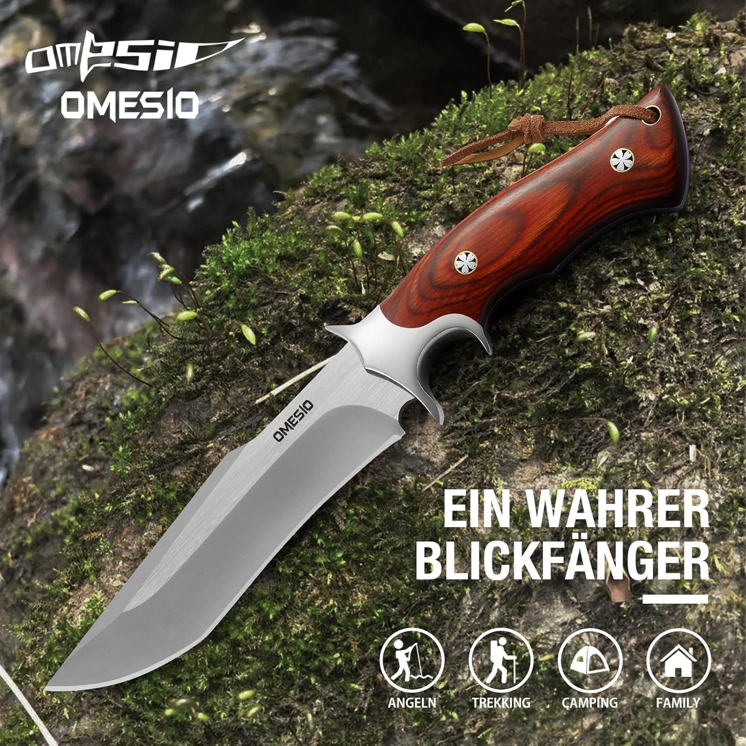 Cuchillo de Supervivencia Omesio Full Tang Acero M390 25.5cm