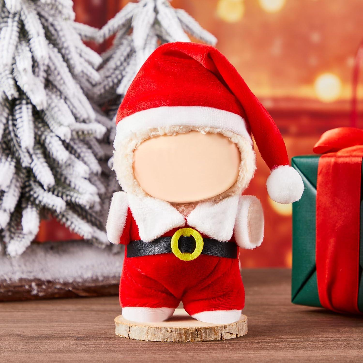 3 Conjuntos de Ropa de Muñeca Navidad 17cm Simgoing