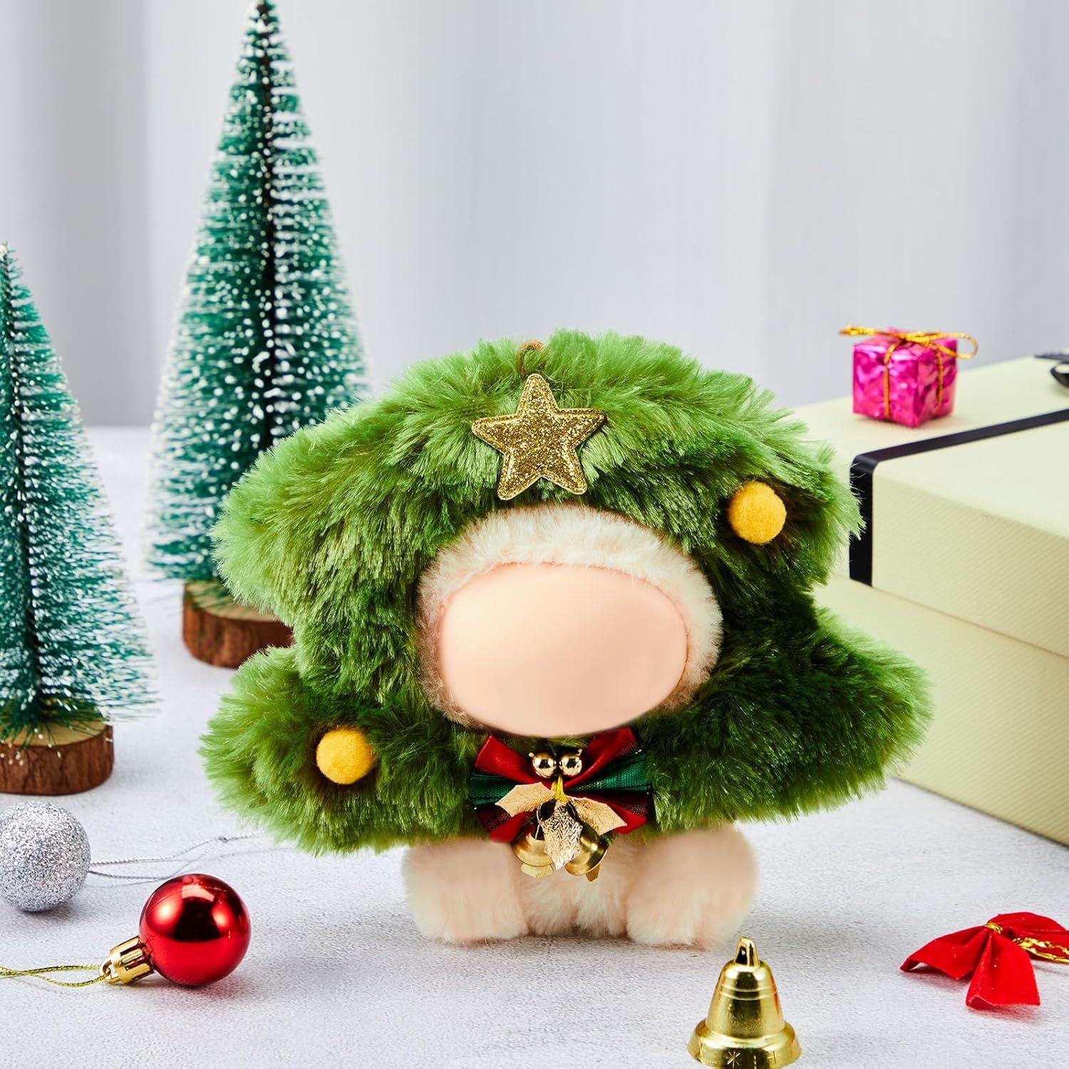 3 Conjuntos de Ropa de Muñeca Navidad 17cm Simgoing