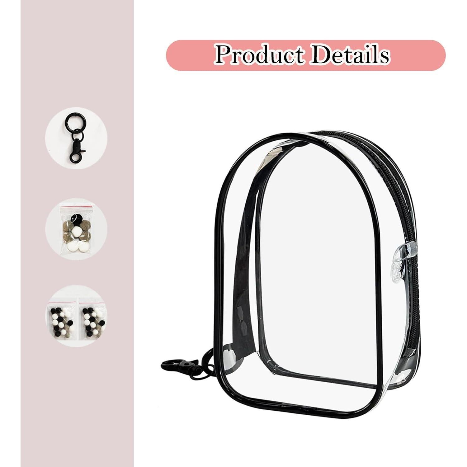 Funda de Exhibición LABUBU para Muñecas 10.4x5.3x18.3cm PVC