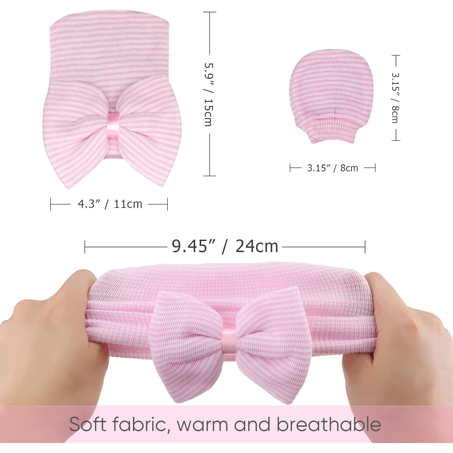 Conjunto Gorro y Manoplas BQUBO para Bebés 0-3 Meses