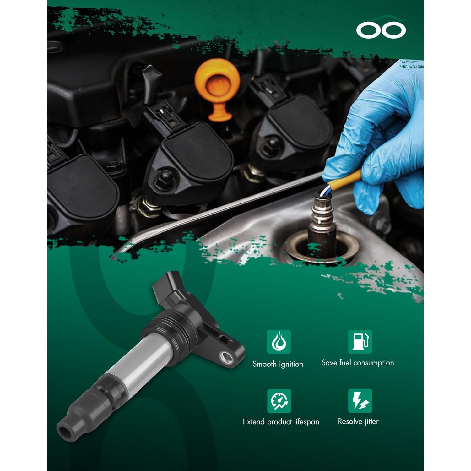 Bobinas de Encendido SCITOO UF594 para Volvo 6 Piezas