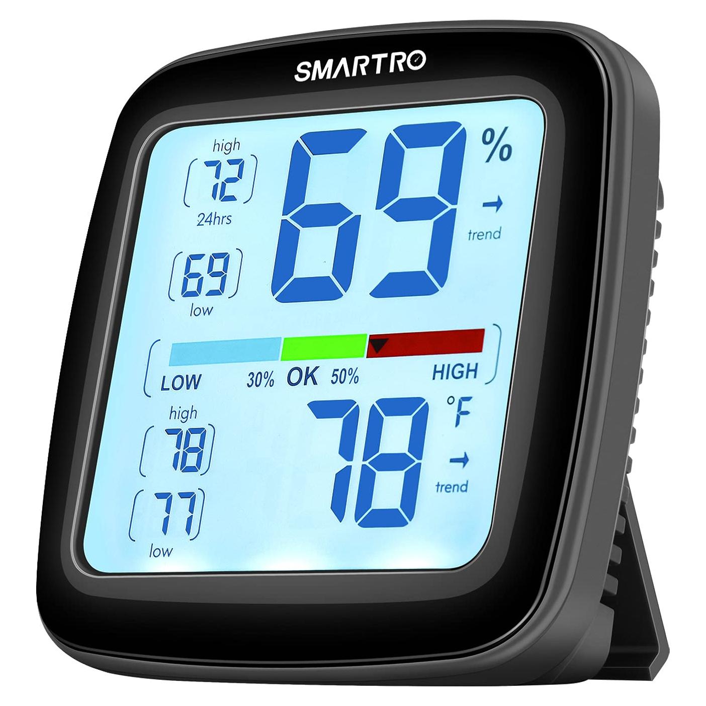 Higrómetro Digital SMARTRO SC42 Termómetro Interior Preciso