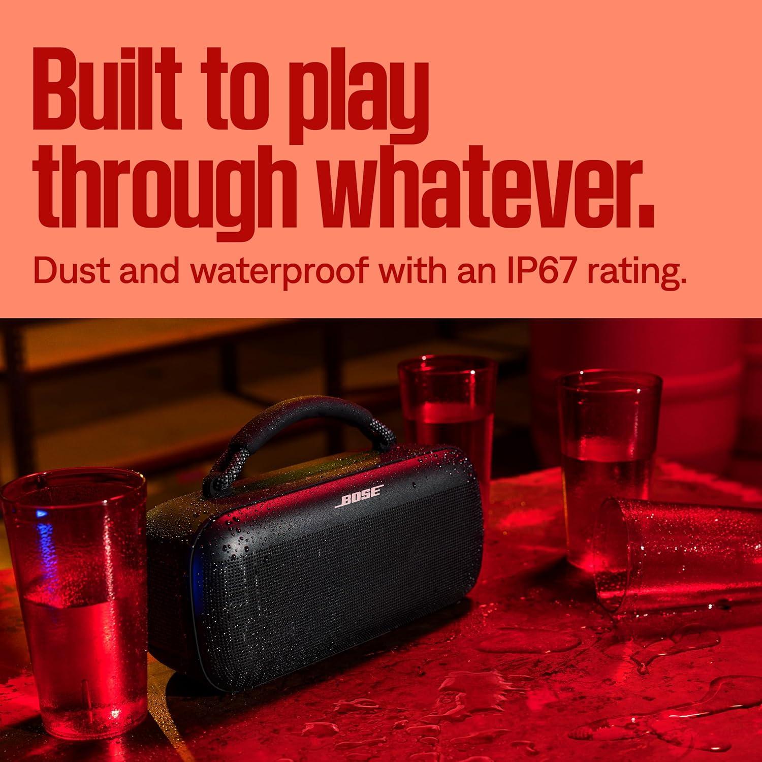 Altavoz Bluetooth Bose SoundLink Max Portátil IP67 Negro