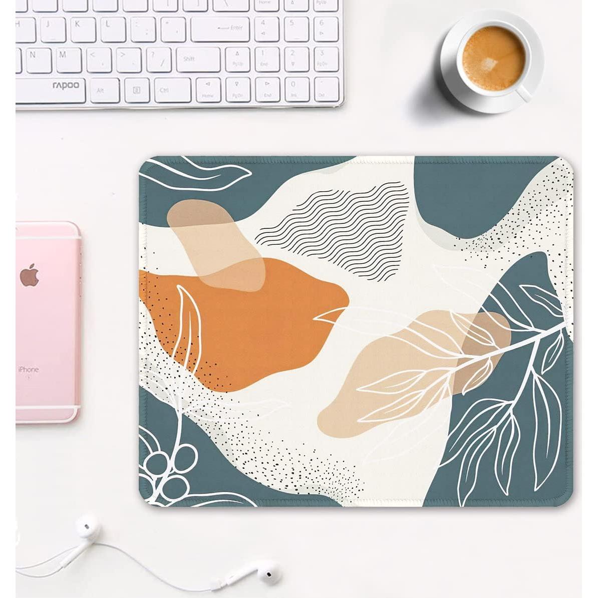 Alfombrilla de Ratón Auhoahsil Arte Abstracto 30x25 cm Antideslizante